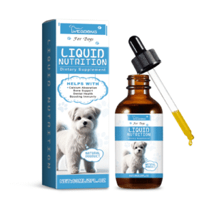 Yegbong Premium Pet Vitamin Drops - Daily Dietary Supplement for Dogs and Cats