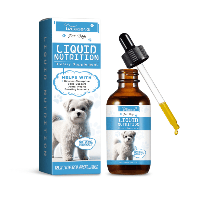 Yegbong Premium Pet Vitamin Drops - Daily Dietary Supplement for Dogs and Cats