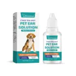 Yegbong Gentle Ear Wash for Cats and Dogs - Cleans, Soothes, and Moisturizes Ears