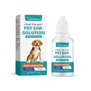 Yegbong Gentle Ear Wash for Cats and Dogs - Cleans, Soothes, and Moisturizes Ears