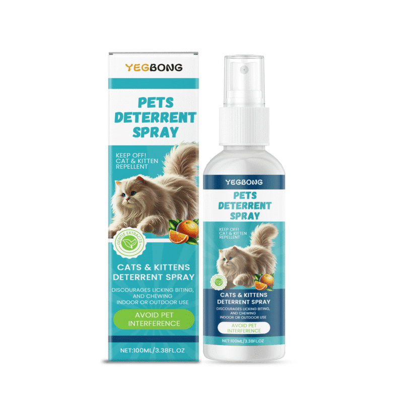 Yegbong Cat Anti-Scratch Spray for Furniture and Sofa - Prevent Pet Scratching