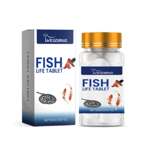 Yegbong Aquarium Salt Tablets for Ornamental Fish - Mineral Salt for Fish Culture and Aquarium Care