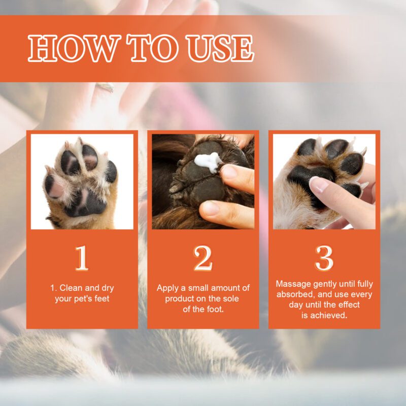 Yegbong Pet Paw Cream for Cats & Dogs - Nourishing Soles & Pads - Image 6