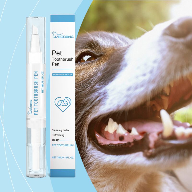 Yegbong Pet Oral Care Toothbrush - Teeth Cleaning, Tartar Removal & Fresh Breath Maintenance - Image 2