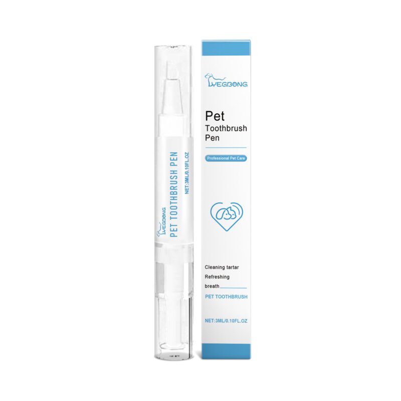 Yegbong Pet Oral Care Toothbrush - Teeth Cleaning, Tartar Removal & Fresh Breath Maintenance