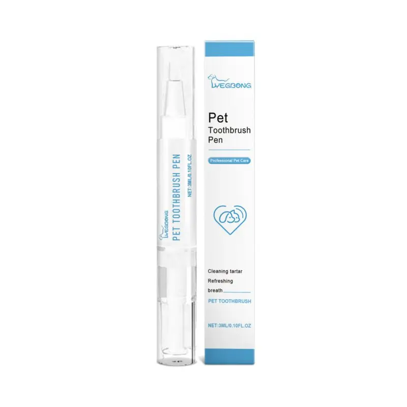 Yegbong Pet Oral Care Toothbrush - Teeth Cleaning, Tartar Removal & Fresh Breath Maintenance