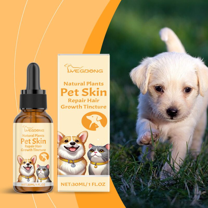 Yegbong Pet Skin Repair Drops for Cats & Dogs - Natural Skin and Coat Care - Image 2
