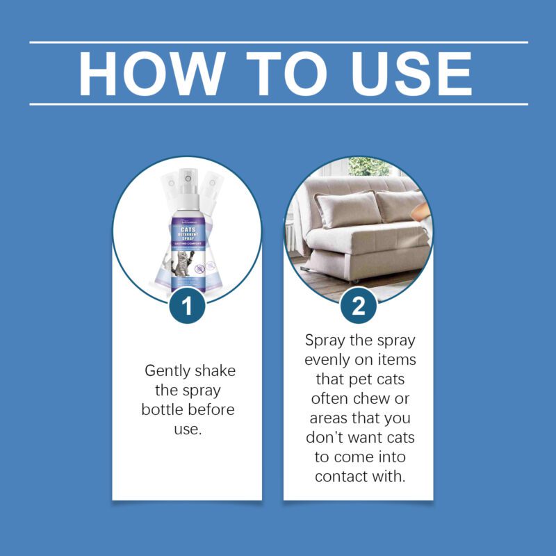 Yegbong Cat Urine Deterrent Spray - Gentle Formula to Stop Cats from Peeing on Bed - Image 6