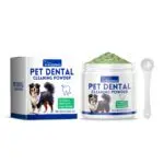 Yegbong Dog Teeth Cleaning Powder - Gently Removes Tartar Stains & Freshens Breath