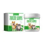 Yegbong Dog & Cat Tooth Wipes for Tartar Control, Stain Removal, Fresh Breath