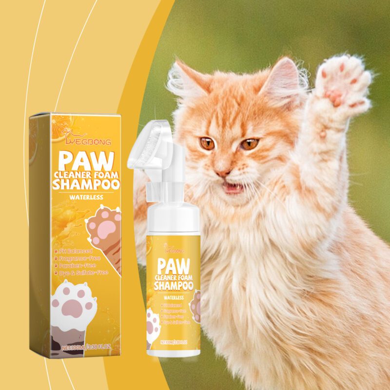 Yegbong Gentle Paw Foam Cleaner: Moisturizing & Nourishing Wash for Dogs & Cats - Image 2