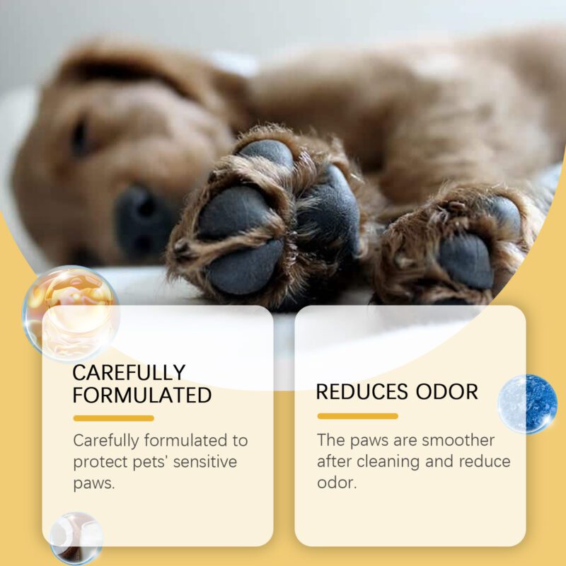 Yegbong Gentle Paw Foam Cleaner: Moisturizing & Nourishing Wash for Dogs & Cats - Image 4