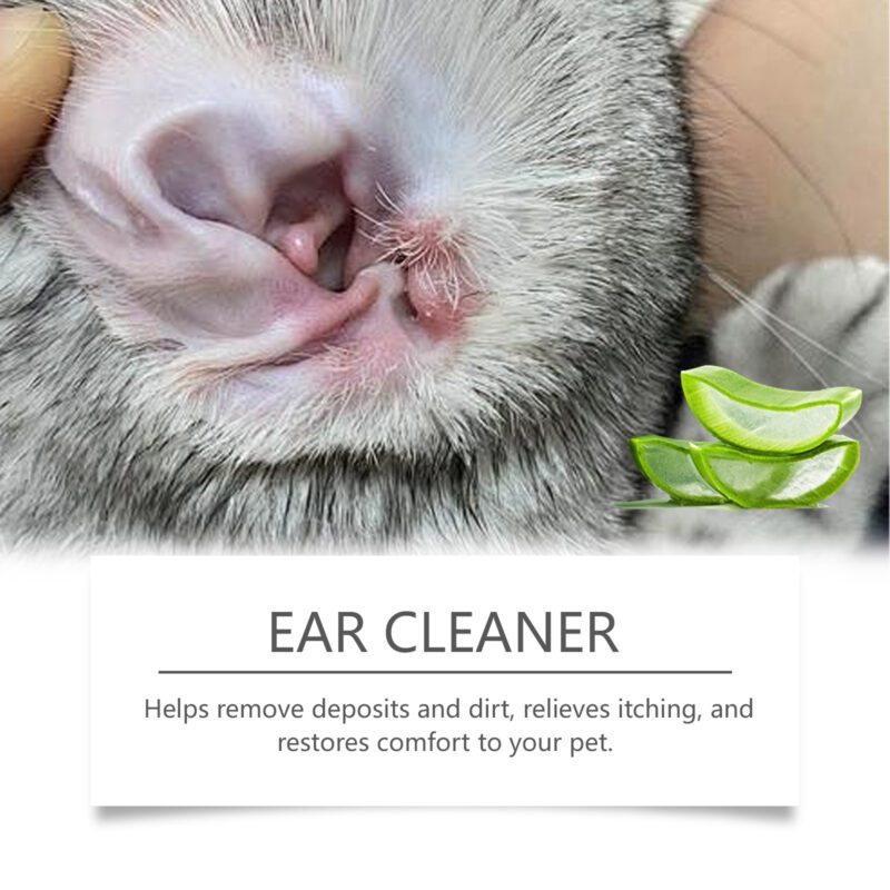 Yegbong Pet Ear Cleaner for Cats & Dogs - Gentle Decontamination & Care - Image 3
