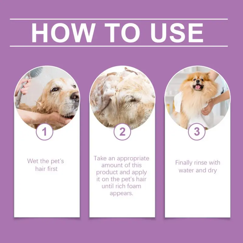 Yegbong Lavender Pet Shampoo for Dogs and Cats - Gentle Cleaning, Soft Coat & Fragrance - Image 6