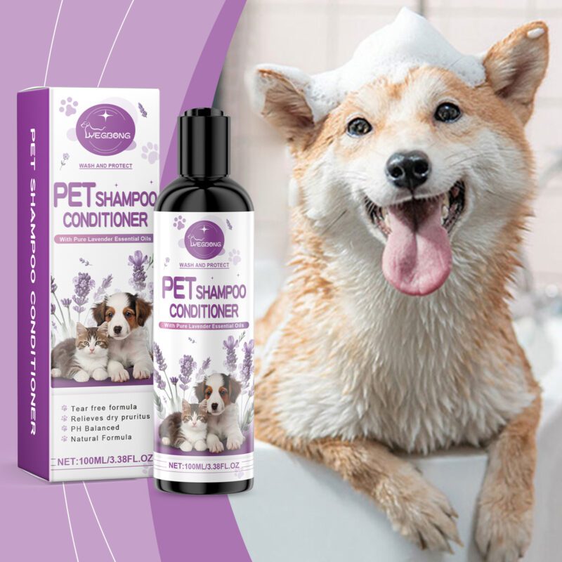 Yegbong Lavender Pet Shampoo for Dogs and Cats - Gentle Cleaning, Soft Coat & Fragrance - Image 2