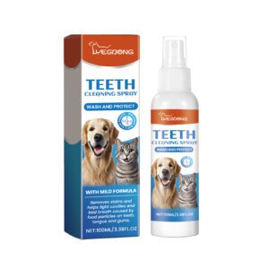Yegbong Pet Breath Freshener Spray - Fights Bad Breath & Supports Pet Dental Health