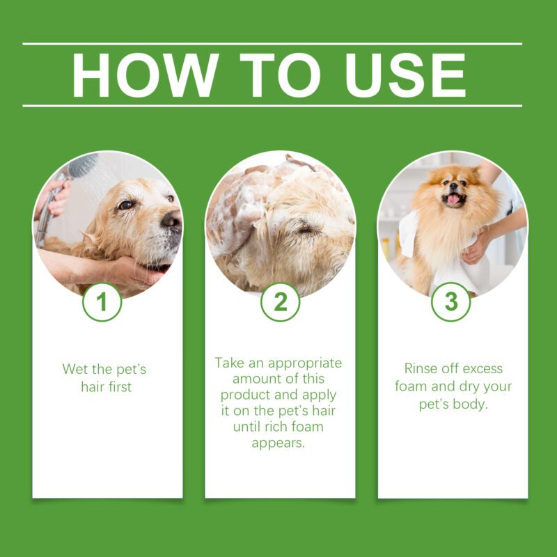 Yegbong 2-in-1 Dog & Cat Shampoo: Long-Lasting Fragrance Deep Cleaning - Image 6