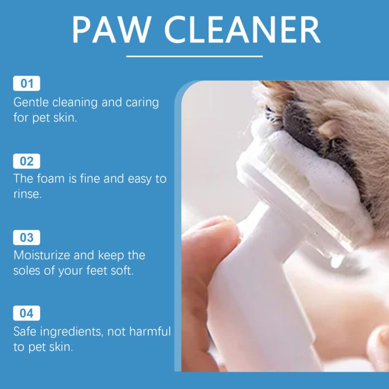 Yegbong Pet Paw Cleaner Foam for Dogs & Cats - Gentle Washing and Moisturizing Care - Image 4