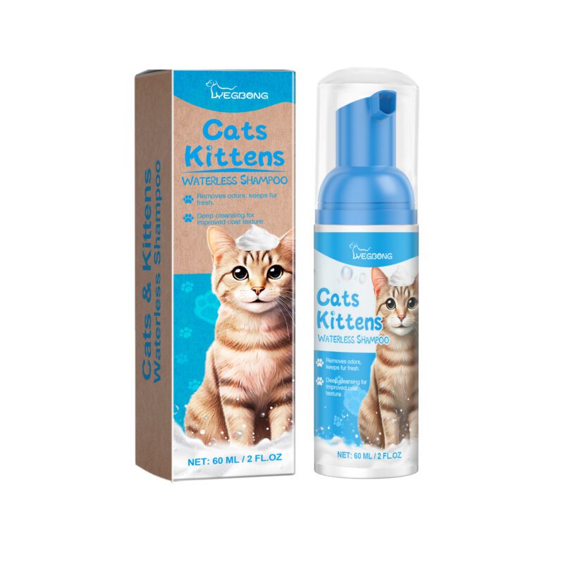 Yegbong Gentle Non-Irritating Cat Cleaning Mousse with Mild Formula