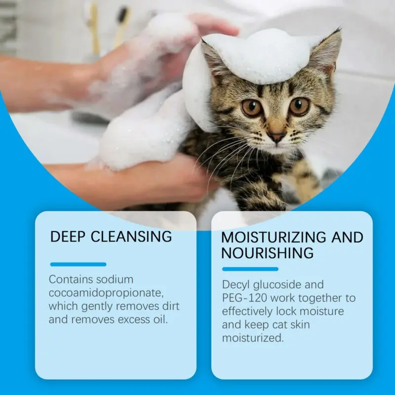 Yegbong Gentle Non-Irritating Cat Cleaning Mousse with Mild Formula - Image 4