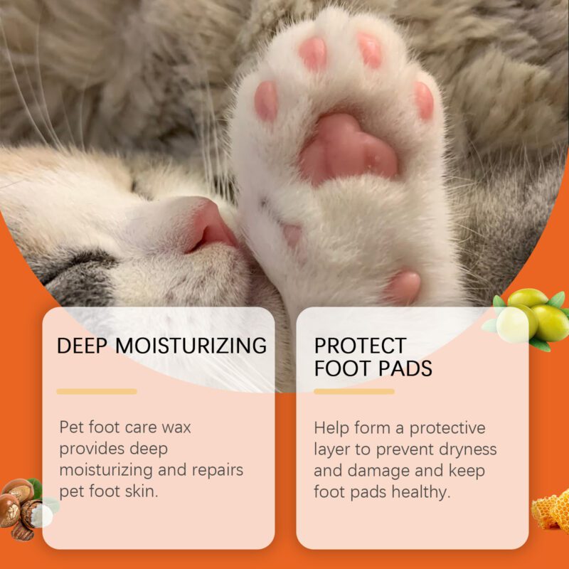 Yegbong Pet Paw Balm Stick - Moisturizing Anti-Crack Cream for Dogs & Cats - Image 4