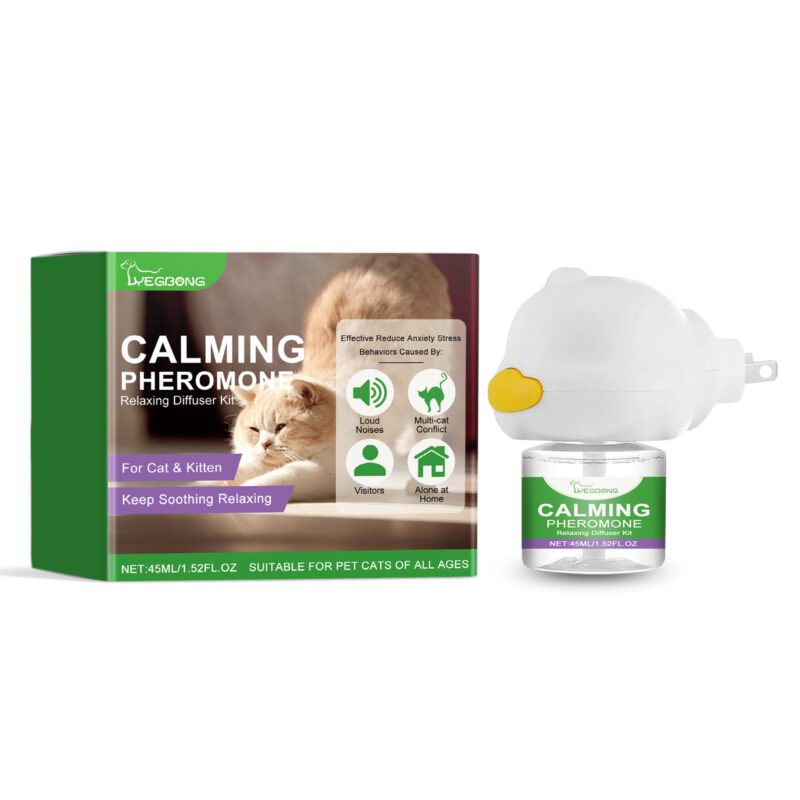 Yegbong Cat Calming & Comfort Care Set for Anxious Cats