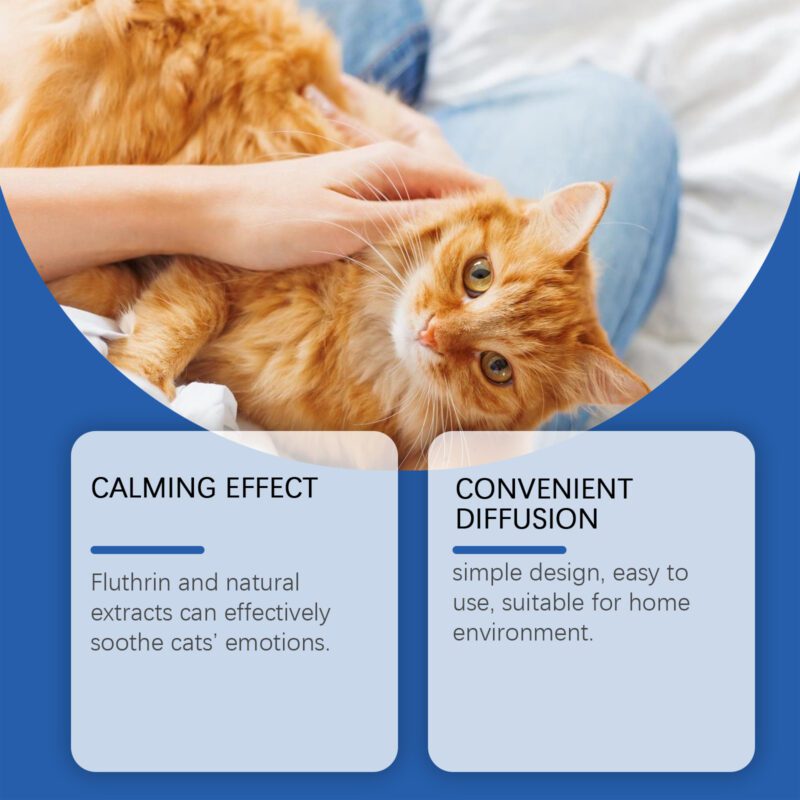 Yegbong Cat Calming Diffuser Set - Help Reduce Anxiety and Scratching in Cats - Image 3