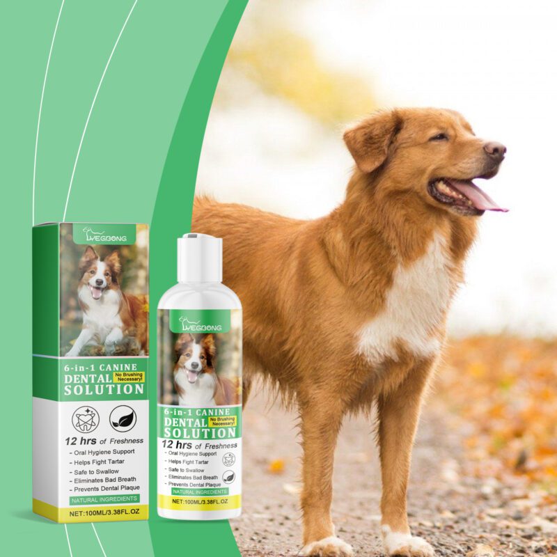 Yegbong Dog Dental Water Additive - Teeth Cleaning Aid, Tartar Control & Fresh Breath - Image 2