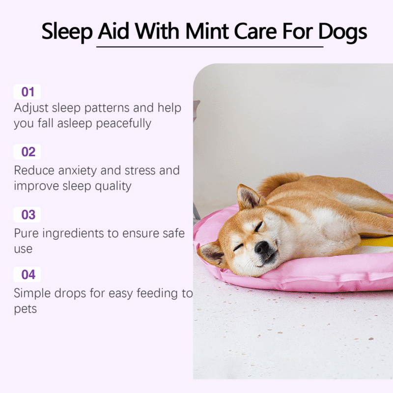 Yegbong Dog Calming Sleep Drops for Restless Pups - Pet Sleep Support Supplement - Image 3