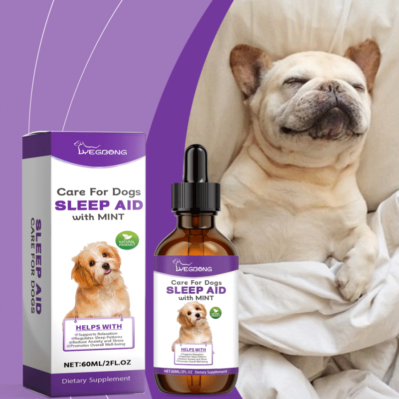 Yegbong Dog Calming Sleep Drops for Restless Pups - Pet Sleep Support Supplement - Image 2