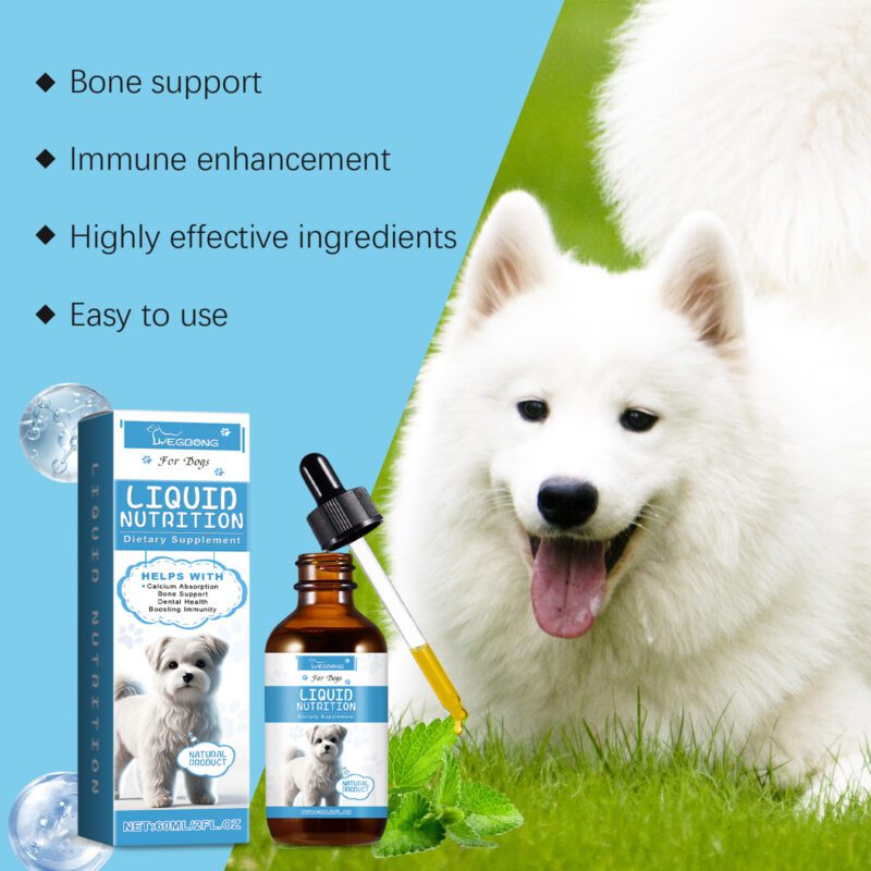 Yegbong Premium Pet Vitamin Drops - Daily Dietary Supplement for Dogs and Cats - Image 4