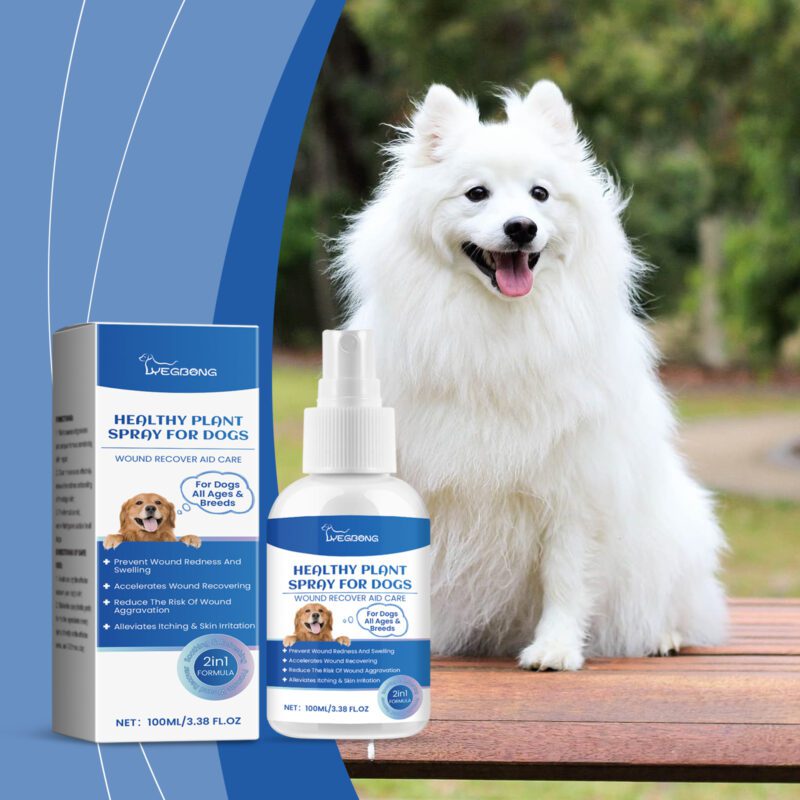 Yegbong Natural Plant Essence Dog Skin Care Spray - Gentle Cleansing & Soothing - Image 2