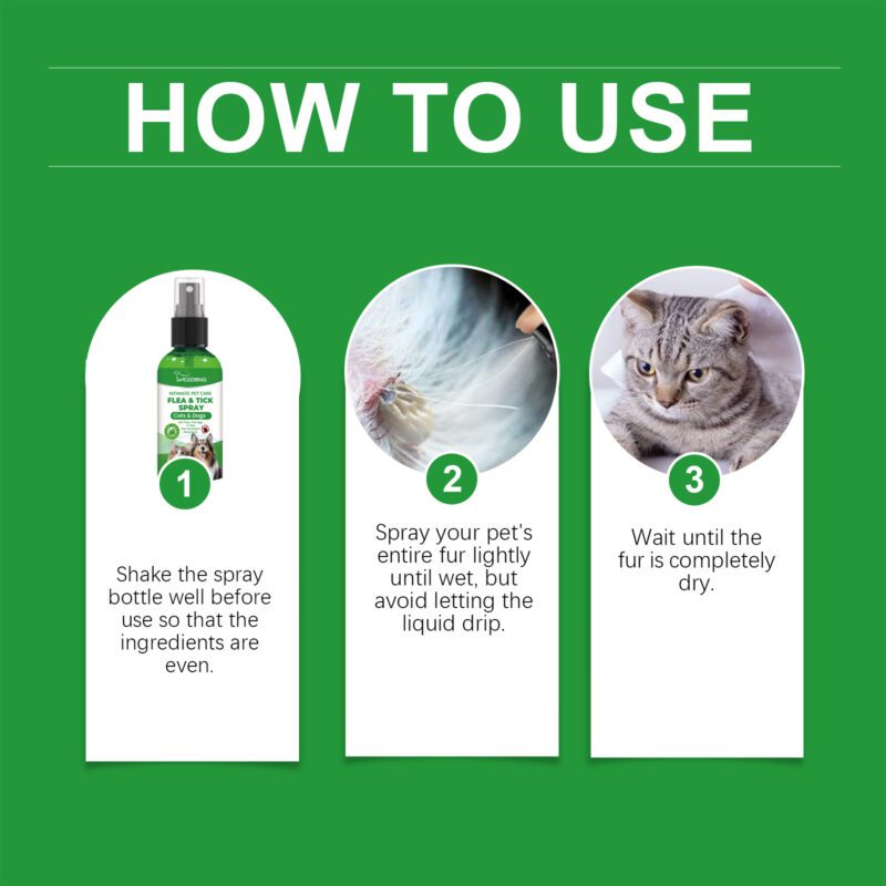 Yegbong Gentle Daily Insect Repellent Spray for Dogs and Cats - Hair & Skin Care - Image 6