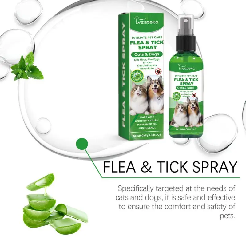 Yegbong Gentle Daily Insect Repellent Spray for Dogs and Cats - Hair & Skin Care - Image 4