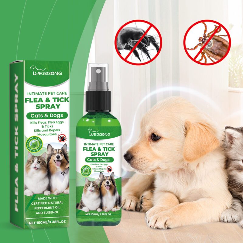 Yegbong Gentle Daily Insect Repellent Spray for Dogs and Cats - Hair & Skin Care - Image 2