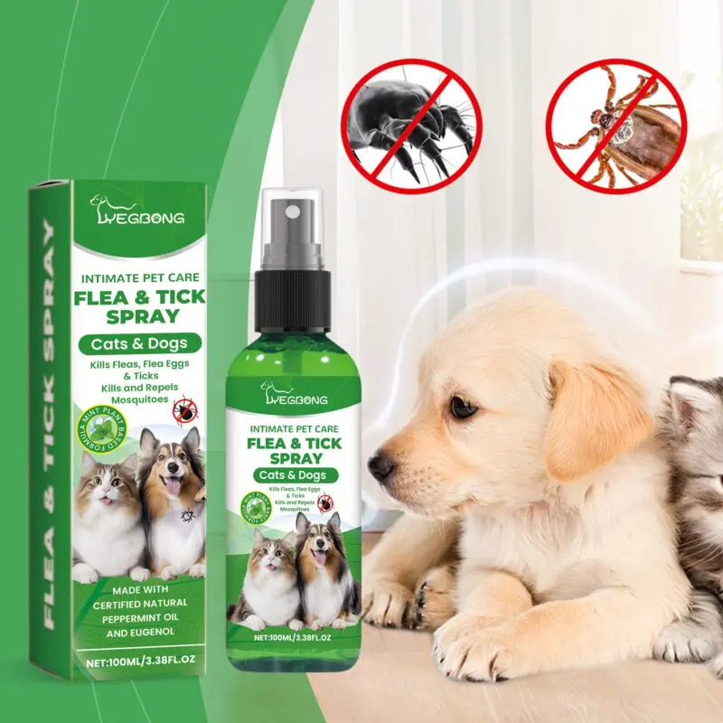 Yegbong Gentle Daily Insect Repellent Spray for Dogs and Cats - Hair & Skin Care - Image 2