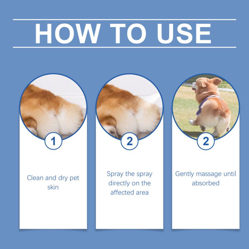 Yegbong Dog Anal Gland Deodorizing Spray - Mild Formula for Odor Removal & Gentle Care - Image 6