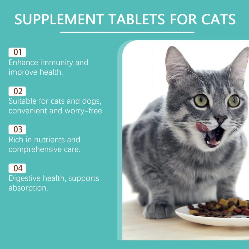 Yegbong Cat Probiotic Tablets: Digestive Health, Absorption & Immune Support - Image 3