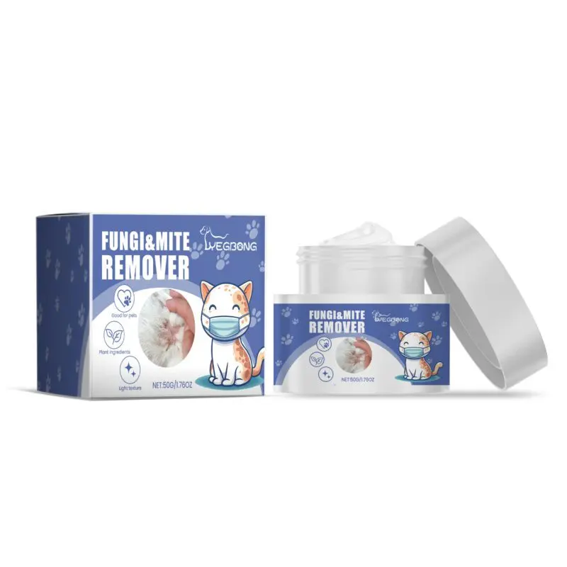 Yegbong Gentle Pet Anti-Mite Cream for Cats and Dogs - Soothes Skin, Promotes Health