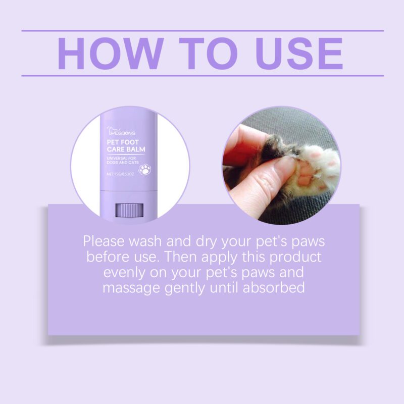 Yegbong Pet Paw & Foot Moisturizing Cream for Dogs and Cats - Daily Care - Image 6