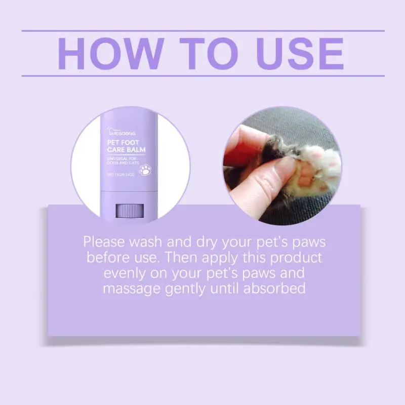 Yegbong Pet Paw & Foot Moisturizing Cream for Dogs and Cats - Daily Care - Image 6