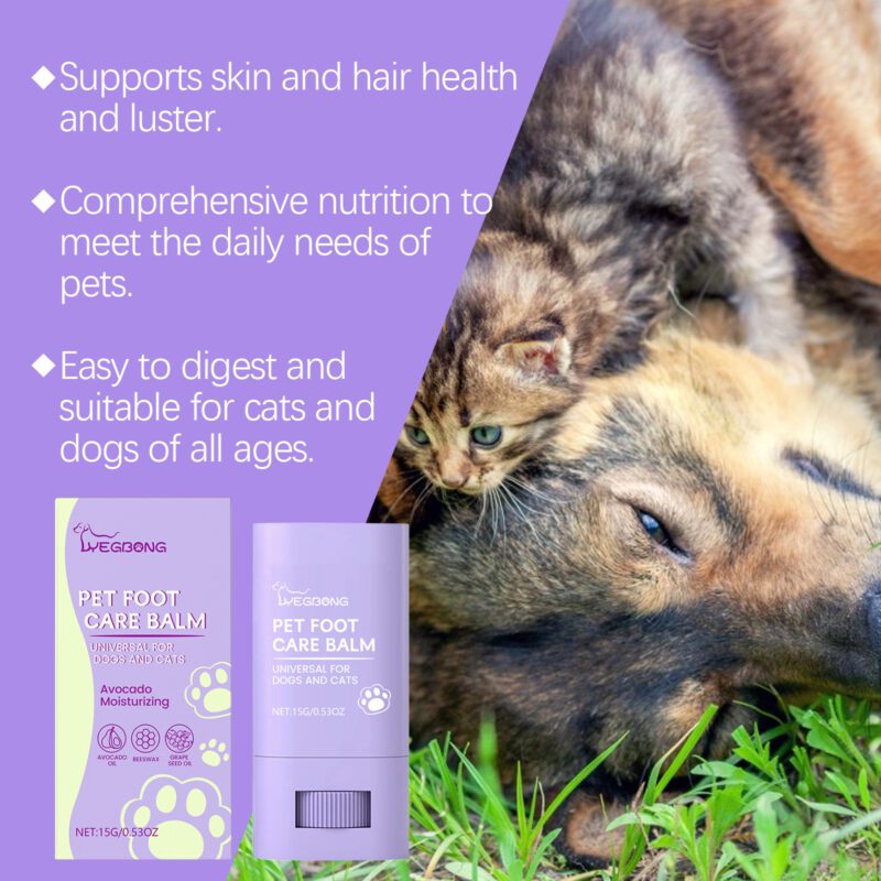 Yegbong Pet Paw & Foot Moisturizing Cream for Dogs and Cats - Daily Care - Image 3