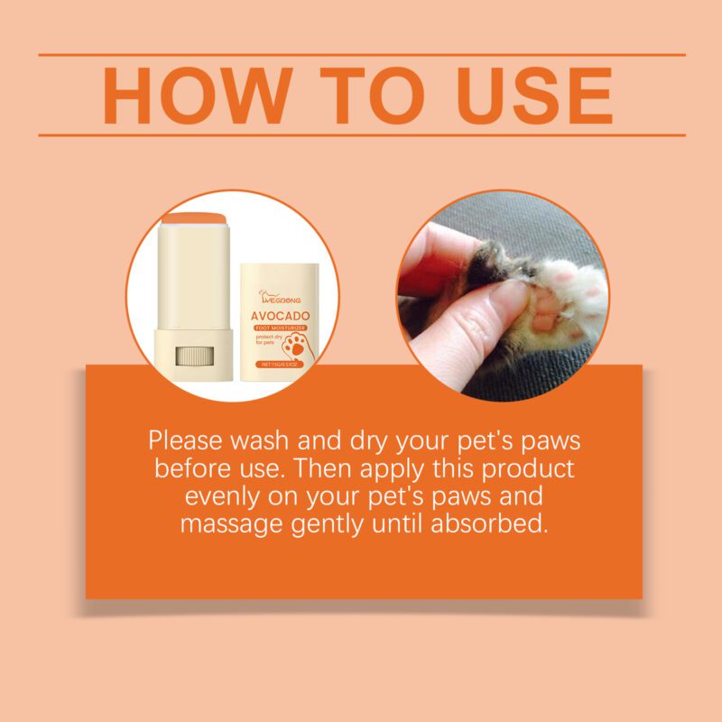 Yegbong Pet Claw Moisturizing Balm - Anti-Cracking Paw Care & Hydration - Image 6