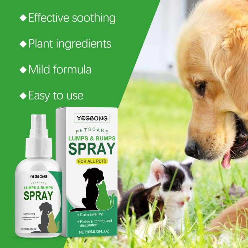 Yegbong Soothing Skin Spray for Cats & Dogs - Itch Relief & Comfort - Image 4
