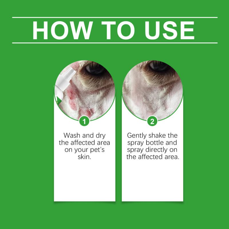 Yegbong Soothing Skin Spray for Cats & Dogs - Itch Relief & Comfort - Image 6