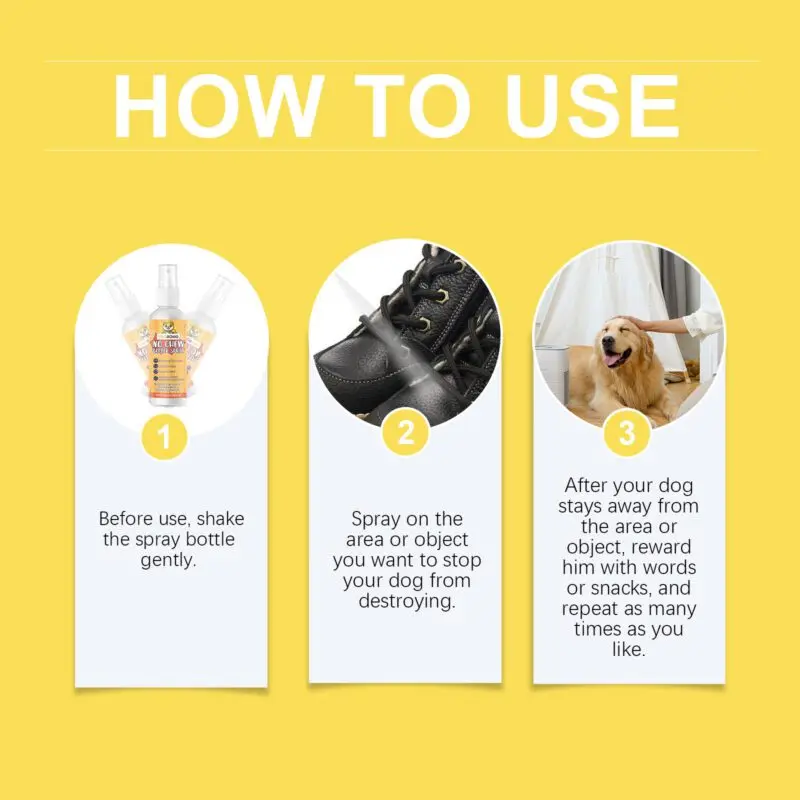 Yegbong Pet Anti-Chew Bitter Spray for Indoor Use - Deters Biting and Scratching on Furniture, Safe for Cats & Dogs - Image 6