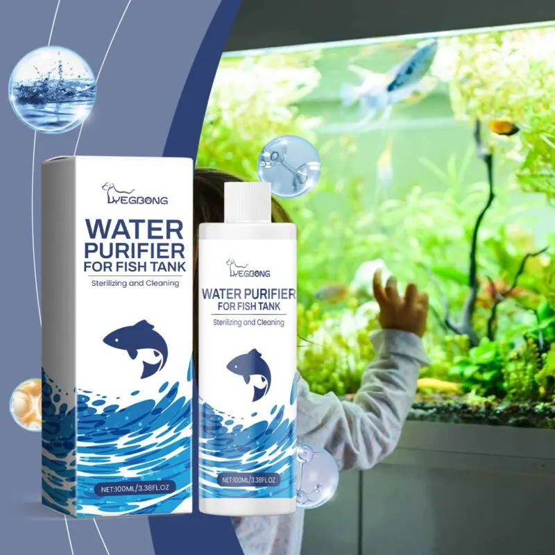 Yegbong Aquarium Water Clarifier - Fish Tank Water Quality Purifier for Aquatic Environments - Image 2