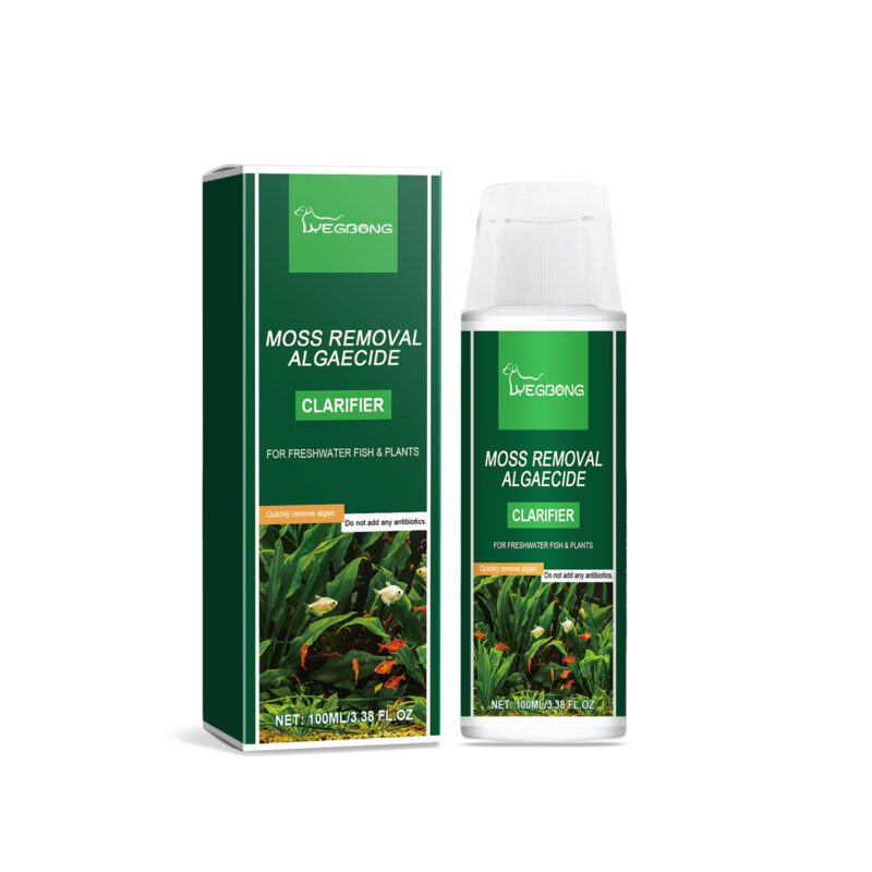 Yegbong Fish Tank Algae Clarifier: Removes Green, Brown, Silk, Black Hair Algae Safely