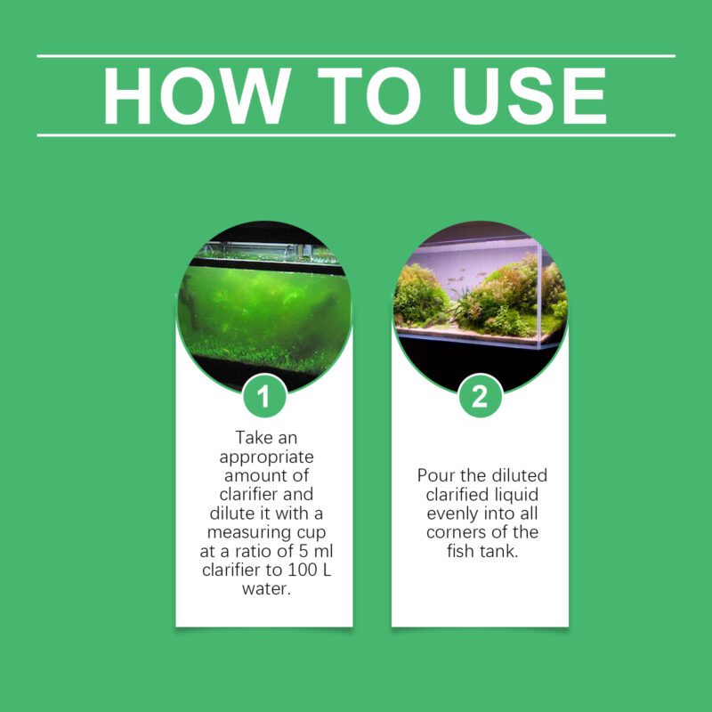 Yegbong Fish Tank Algae Clarifier: Removes Green, Brown, Silk, Black Hair Algae Safely - Image 6