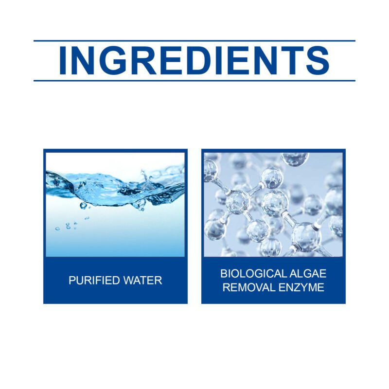Yegbong Aquarium Water Clarifier: Stain & Sludge Remover, Algae Control for Clear Water - Image 5